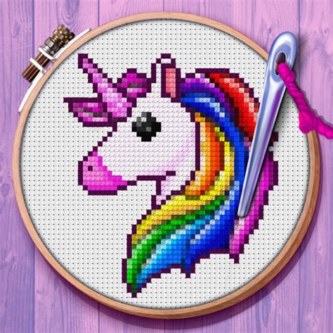Breaking down the steps of creating magic cross stitch pixel art